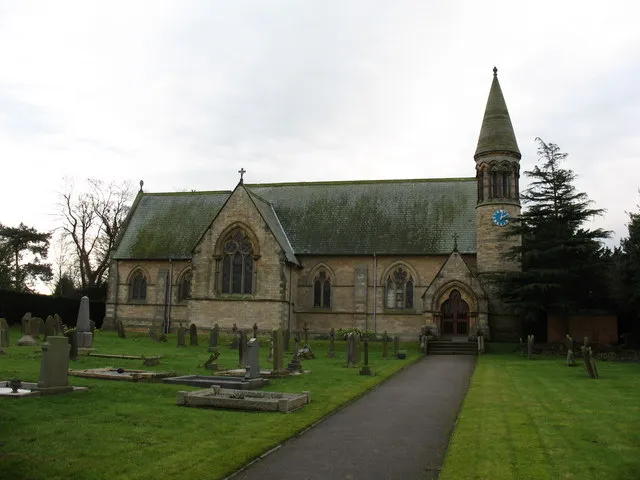 Parish church of the Epiphany, Tockwith, North Yorkshire, seen from the north