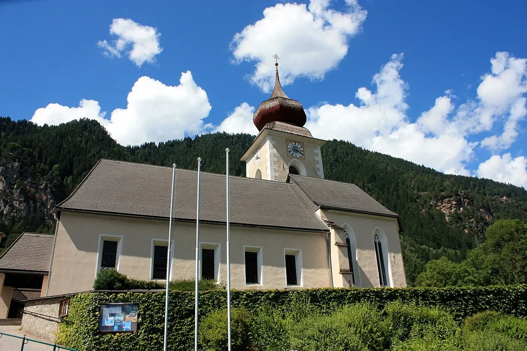 Saint Giles parish church in Döbriach, municipality: Radenthein