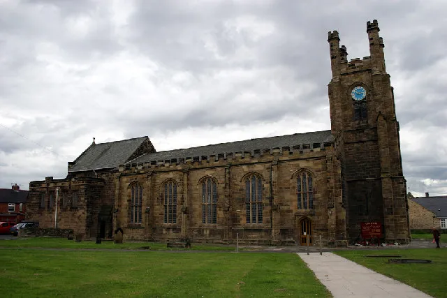 St. Peters, the parish Church of Redcar. The foundation stone was laid by the Marquis of Zetland KG, 19th July 1924