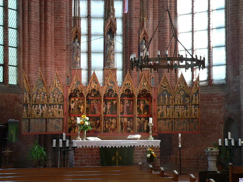 Altar 1320 im Kloster Cismar in Ostholstein