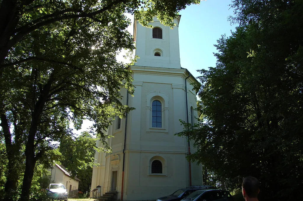 Church of St Anne in Planá, Tachov District, Czech Republic.