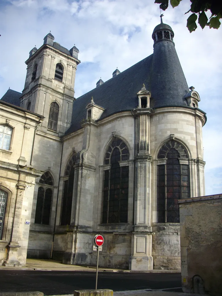 Saint Michael abbey church of Saint-Mihiel (Meuse, France). Apse