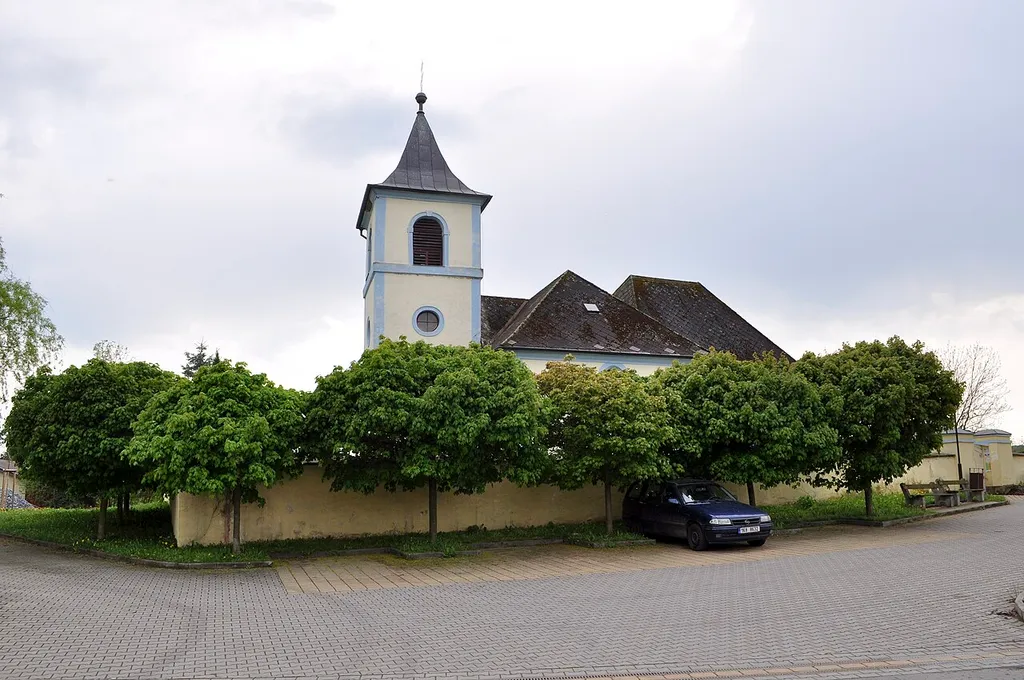 Žákava - Saint Lawrence church