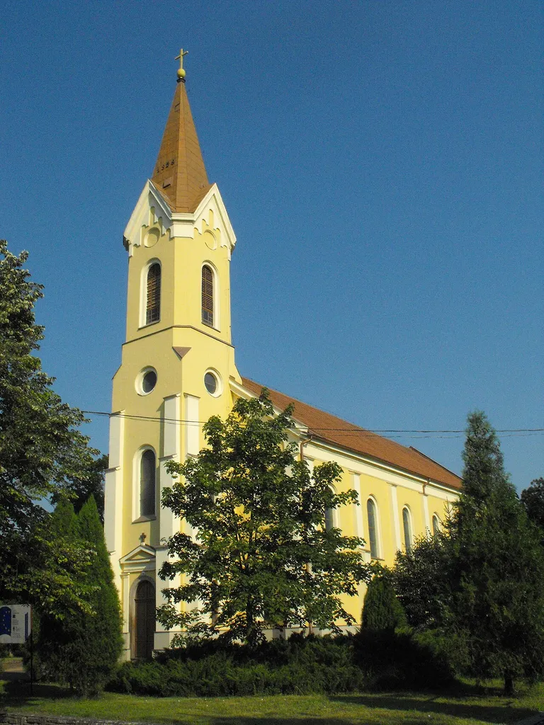 Church in Mezőkovácsháza, Hungary.