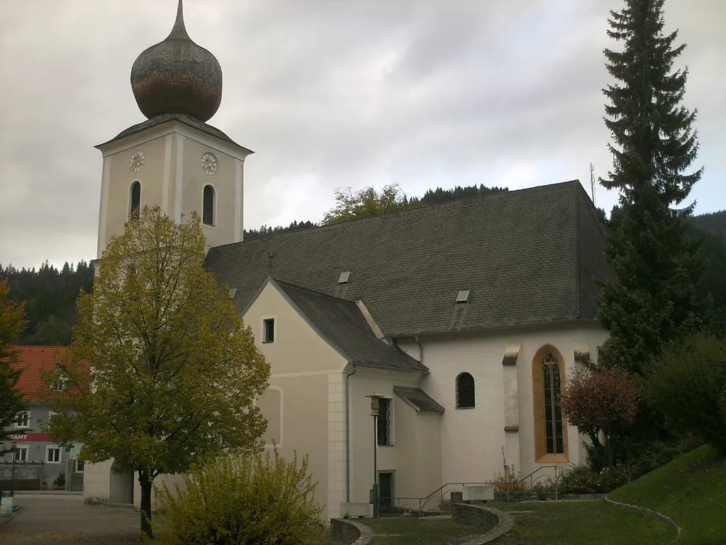 Kath. Filialkirche hl. Jakob in der Breitenau und ehem. Friedhof.