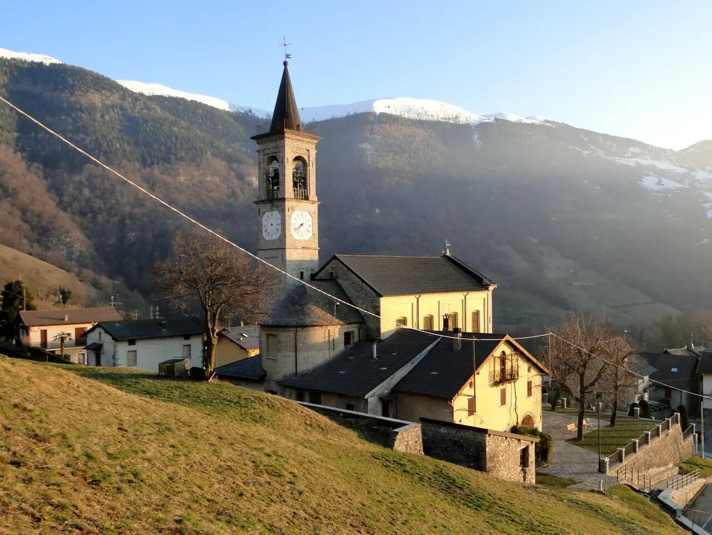 Brumano (BG). Chiesa di san Bartolomeo