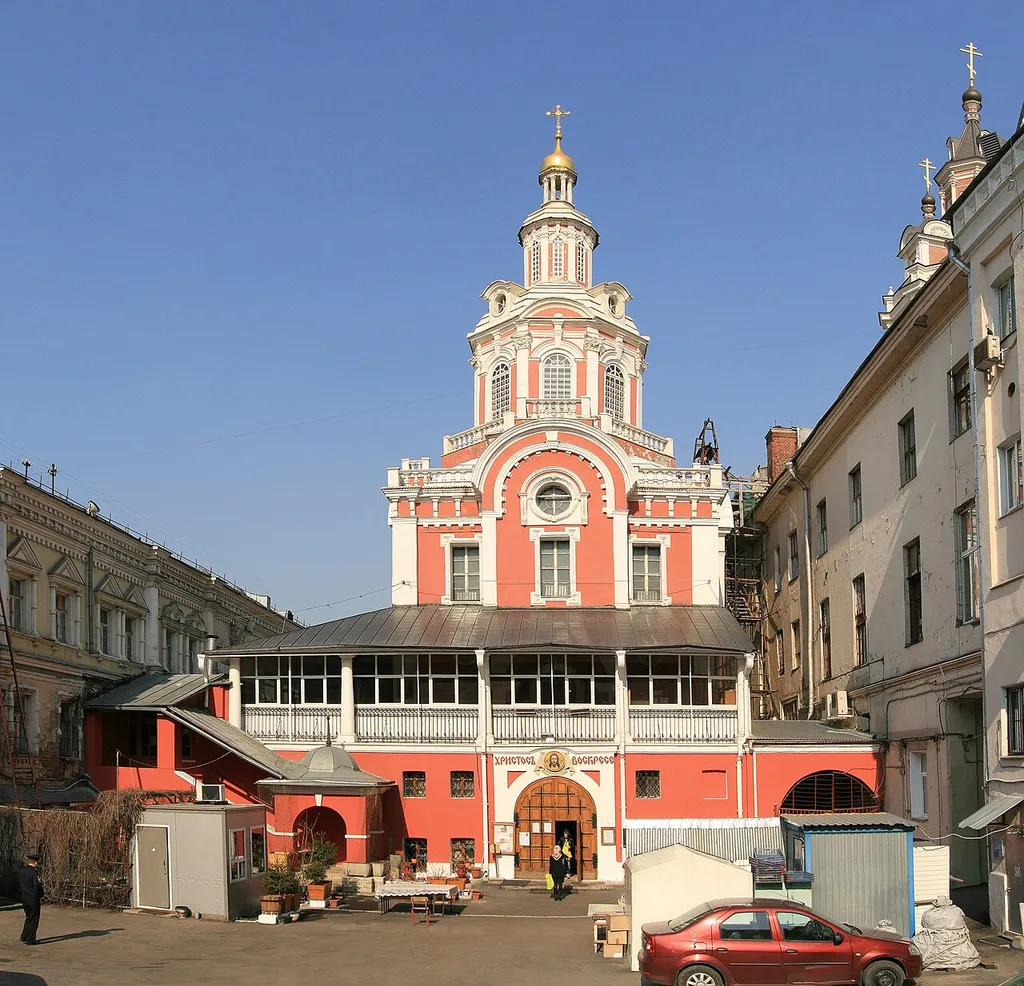 Church of the Holy Mandylion at Zaikonospassky Monastery, Moscow