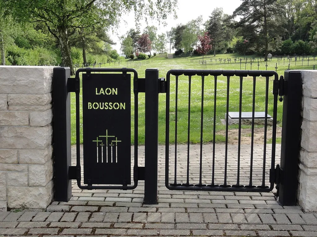 Laon Bousson German military cemetery