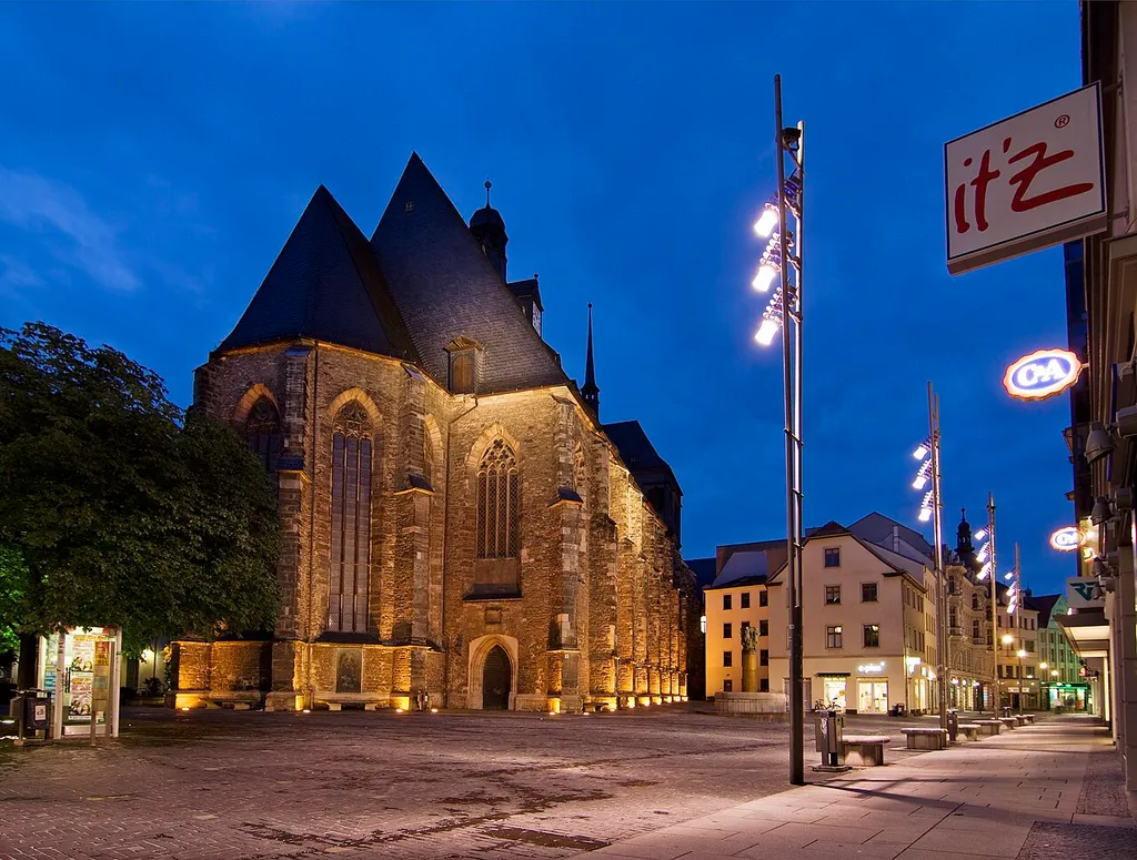 Concert Hall St Ulrich-Kirche in Halle (Saale), Saxony Anhalt