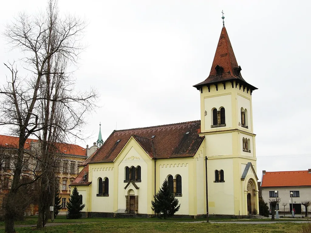 Church of st Wenceslaus in Pečky