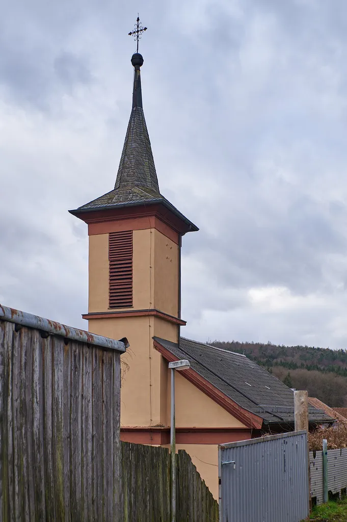 Oberthulba: Hassenbach, Kath. Kuratiekirche St. Johannes d. Täufer