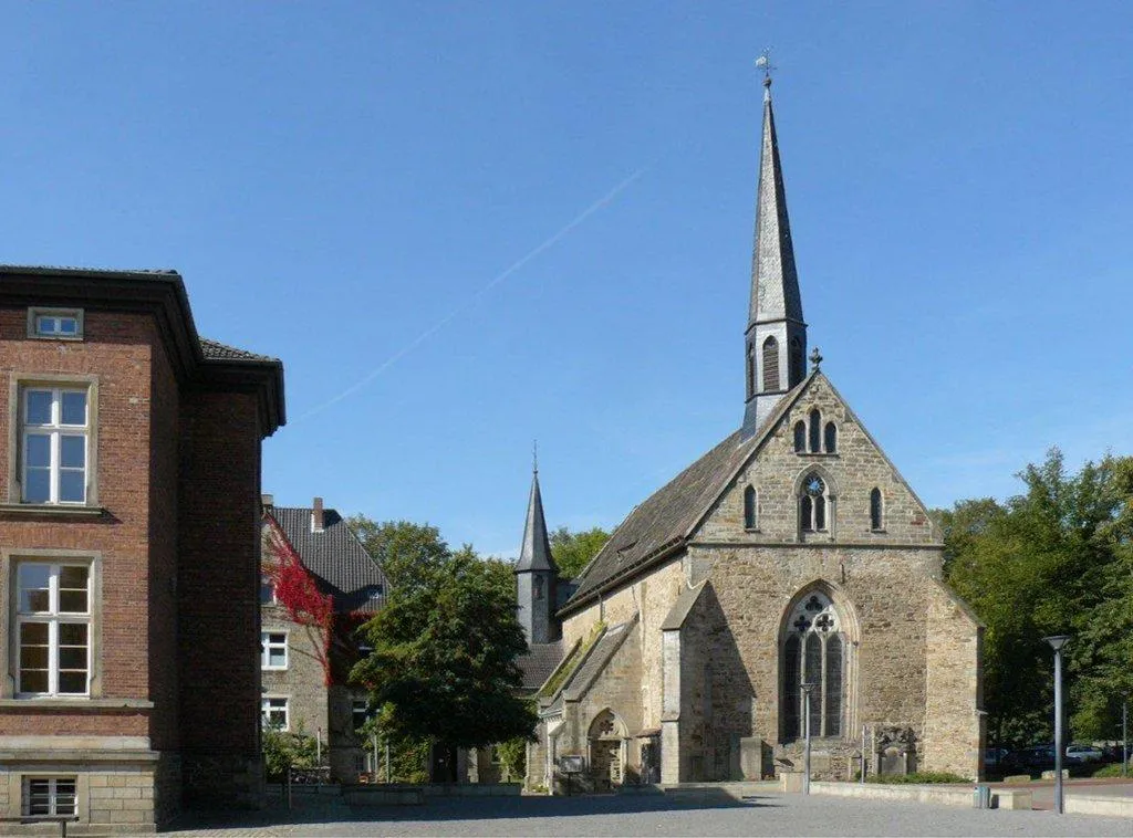 Rinteln, Kollegienplatz mit ev.-ref. Jakobikirche