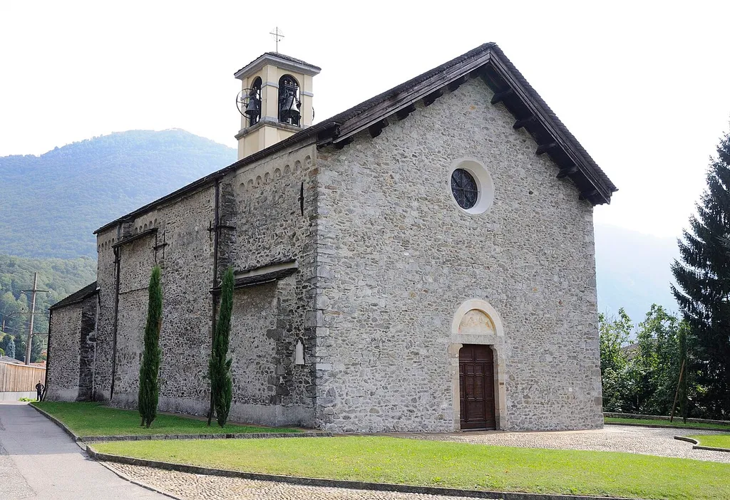 Chiesa Santi Giovanni evangelista e Martino - Bironico Monteceneri