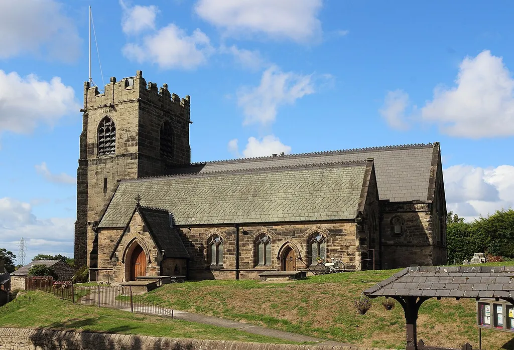 Grade II listed church of St Oswald, Bidston. Largely 1856 by W. and J.Hay but incorporating late medieval tower and with chancel and possibly north aisle added or remodelled in 1882 by W.E.Grayson. View from the war memorial opposite. .mw-parser-output .messagebox{margin:4px 0;width:auto;border-collapse:collapse;border:2px solid var(--border-color-progressive,#6485d1);background-color:var(--background-color-neutral-subtle,#fbfcff);color:var(--color-base,#202122);box-sizing:border-box;border-inline-start-width:8px}.mw-parser-output .messagebox.mbox-small{font-size:88%;line-height:1.25em}.mw-parser-output .mbox-warning,.mw-parser-output .mbox-speedy{border:2px solid var(--border-color-error,#b22222);background:var(--background-color-error-subtle,#ffdbdb);border-inline-start-width:8px}.mw-parser-output .mbox-serious,.mw-parser-output .mbox-delete,.mw-parser-output .mbox-stop{border:2px solid var(--border-color-error,#b22222);border-inline-start-width:8px}.mw-parser-output .mbox-issue,.mw-parser-output .mbox-content{border:2px solid #f28500;background:var(--background-color-warning-subtle,#ffe);border-inline-start-width:8px}.mw-parser-output .mbox-query,.mw-parser-output .mbox-style{border:2px solid #f4c430;background:var(--background-color-warning-subtle,#ffe);border-inline-start-width:8px}.mw-parser-output .mbox-shit{border:2px solid #960;border-inline-start-width:8px}.mw-parser-output .mbox-license{border:2px solid #88a;border-inline-start-width:initial}.mw-parser-output .mbox-legal{border:2px solid var(--border-color-notice,#666);background:var(--background-color-base,#fff);border-inline-start-width:8px}.mw-parser-output .mbox-honor{border:2px solid #ca3;background:var(--background-color-warning-subtle,#fcf4db);border-inline-start-width:8px}.mw-parser-output .mbox-growth{border:2px solid #8d4;background:var(--background-color-success-subtle,#d5fdf4);border-inline-start-width:8px}.mw-parser-output .mbox-move{border:2px solid #93c;border-inline-start-width:8px}.mw-pa