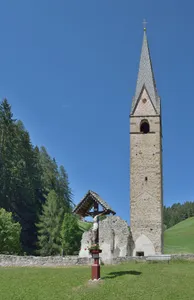 old Saint Genesius church