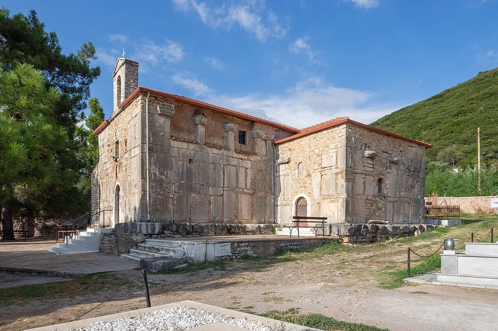 The church of Agios Nicholaos in Agia Sofia, Aetoloacarnania.