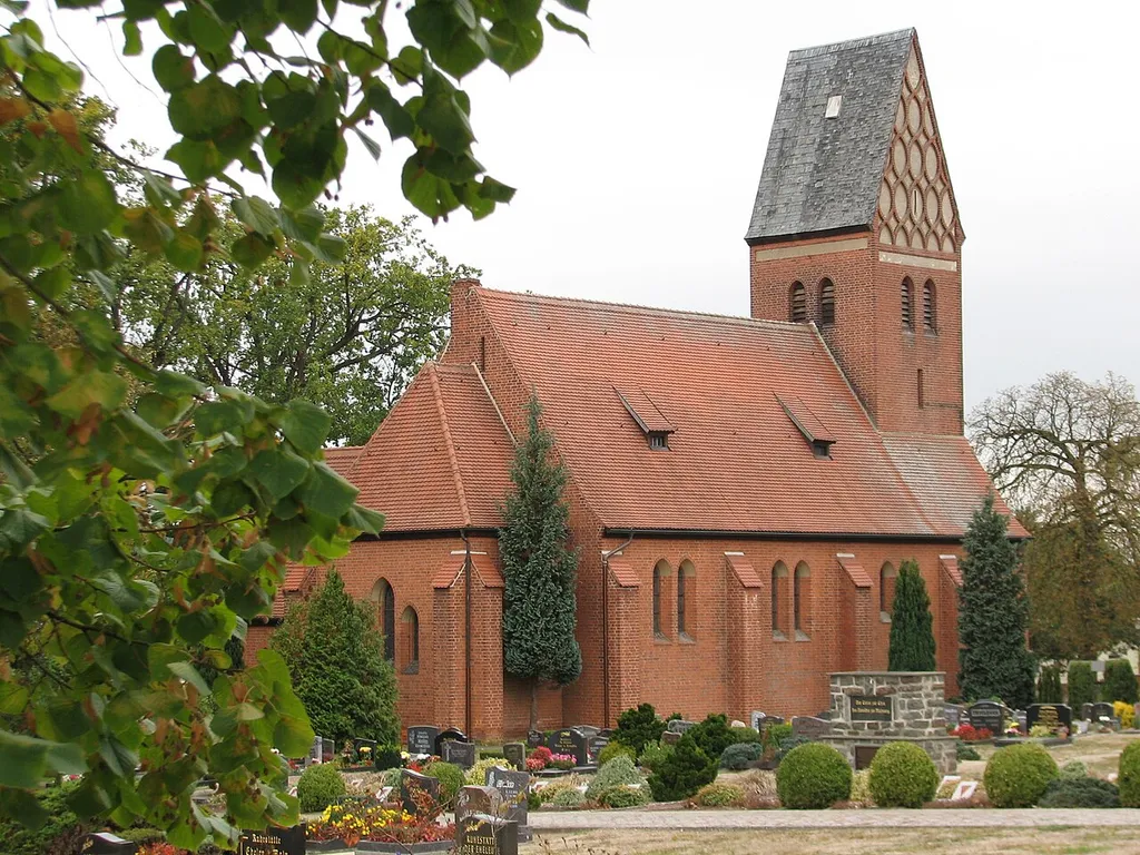 Kirche zu Jävenitz (Oktober 2018)