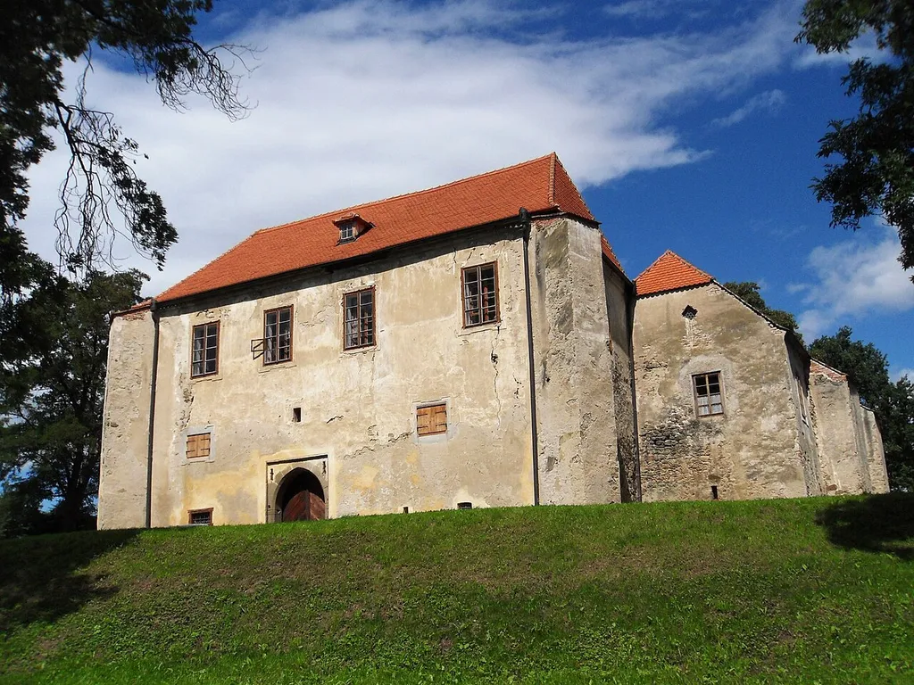 Cuknštejn fortress, Údolí, Nové Hrady, České Budějovice district, Czech Republic