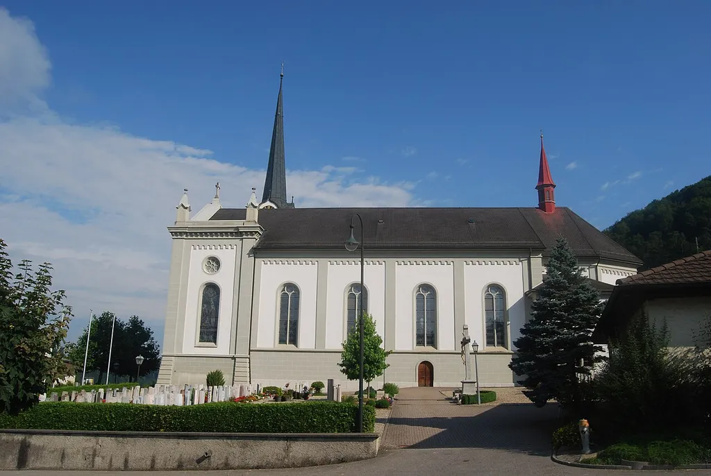 Church of Grossdietwil, canton of Luzern, Switzerland