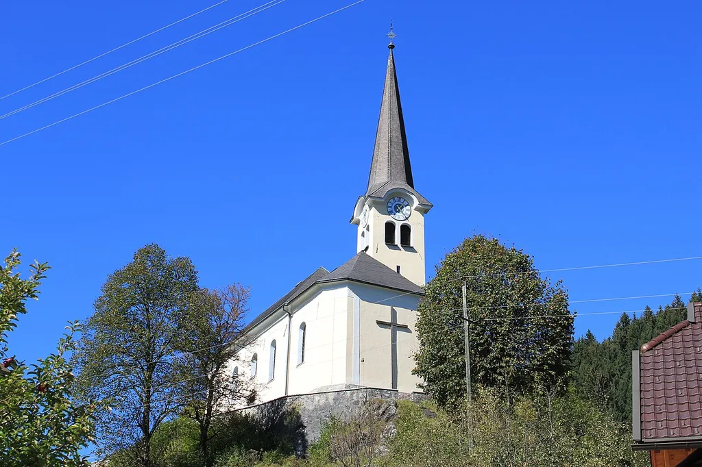 Church of Reisach in the community of Kirchbach
