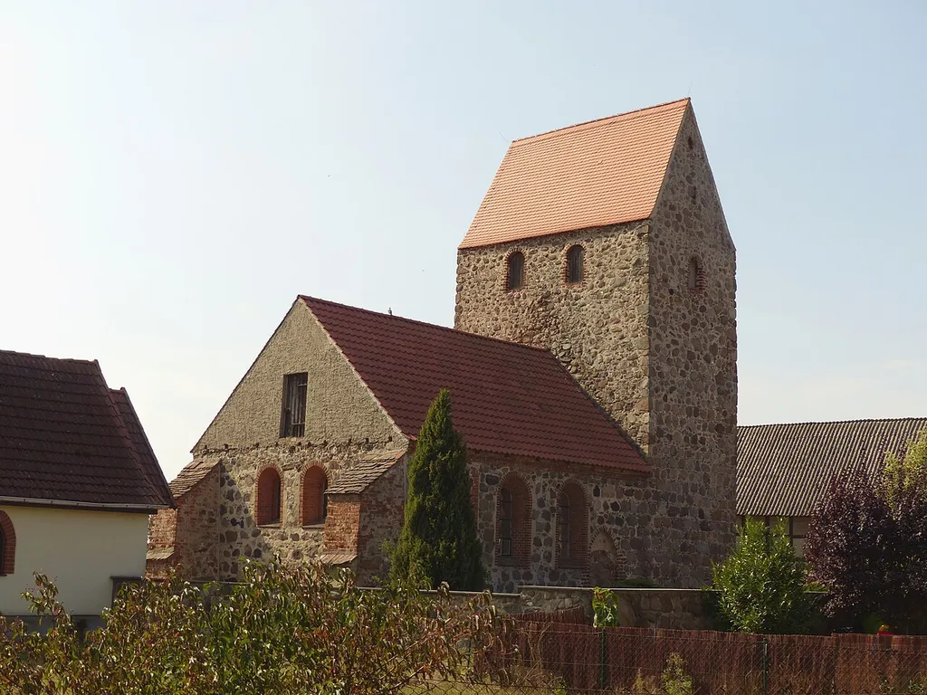 Village church of Lichterfelde, municipality of Altmärkische Wische