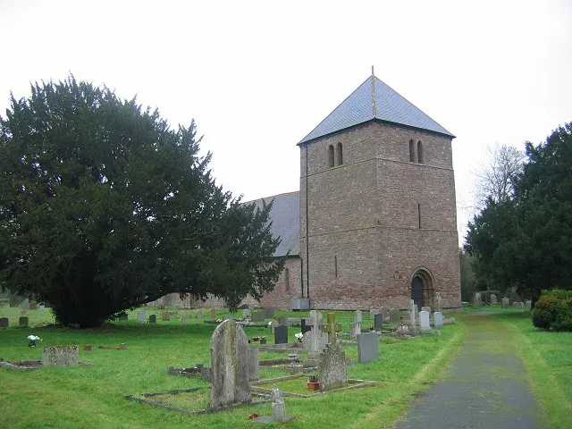 Parish church of St Mary Magdalene, Little Hereford, Herefordshire, seen from the northwest