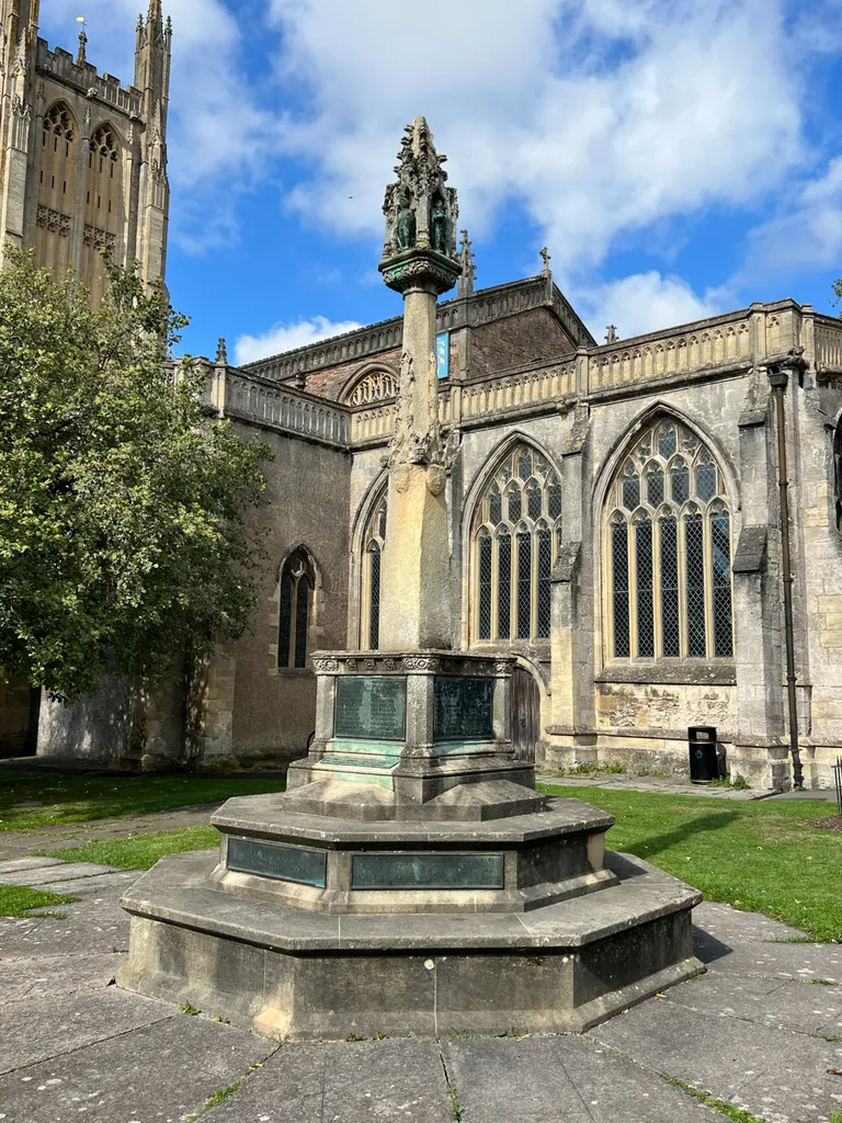 Wells, War Memorial in Churchyard of St Cuthbert Approximately 10 Metres South of South West Corner of Church.