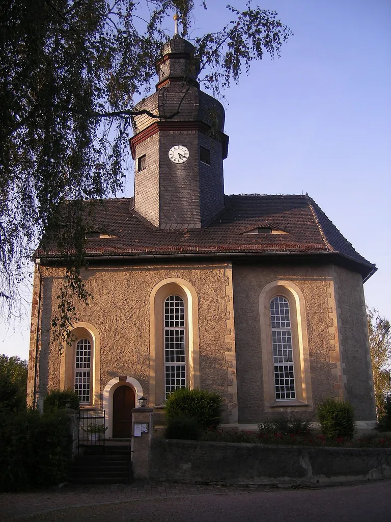 The church in Weißbach, near Schmölln in Thuringia/Germany