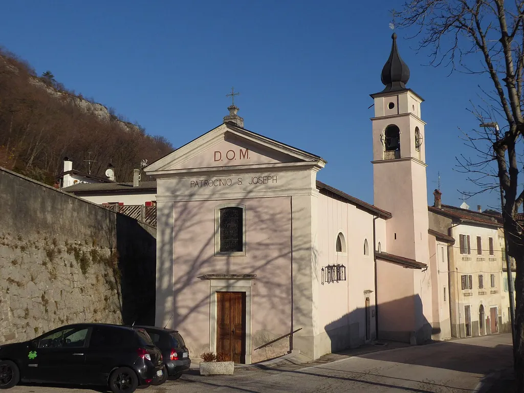 Albaredo (Vallarsa, Trentino, Italy), Patrocinio di San Giuseppe church