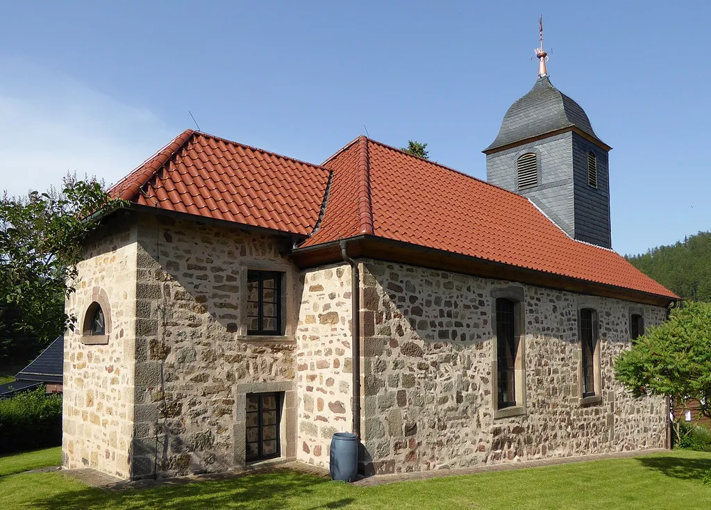 Evangelische Kirche in Ziegenhagen, Stadt Witzenhausen, Werra-Meißner-Kreis, Nordhessen
