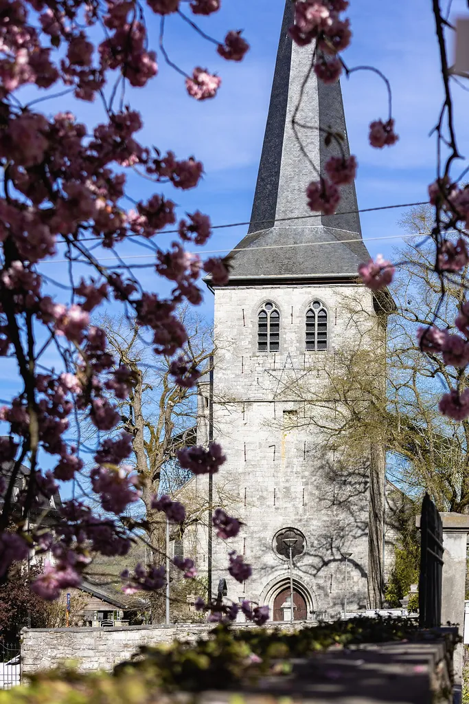 Kirche Notre-Dame de Dieupart in Aywaille, Wallonie