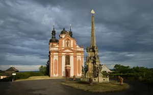Holy Trinity church in Valeč