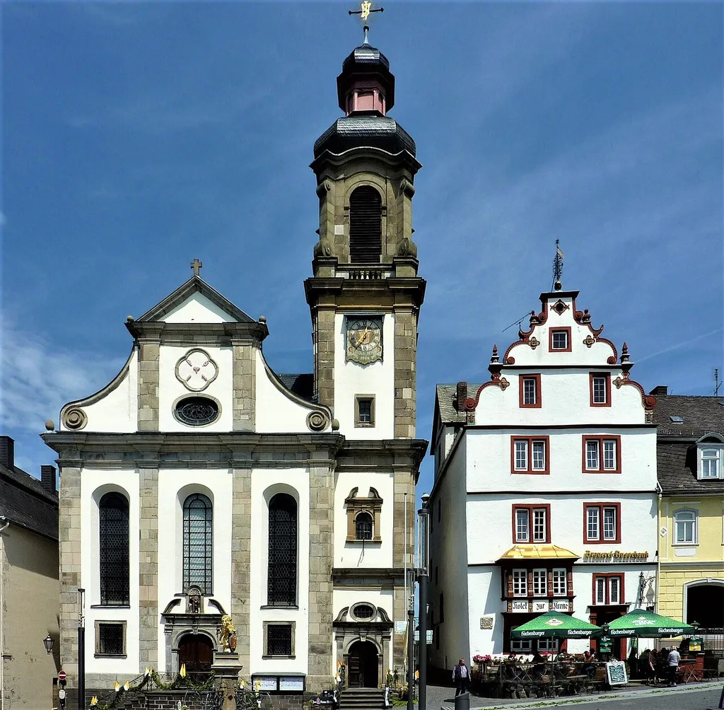 Maria Himmelfahrt und Alter Markt (Hachenburg)