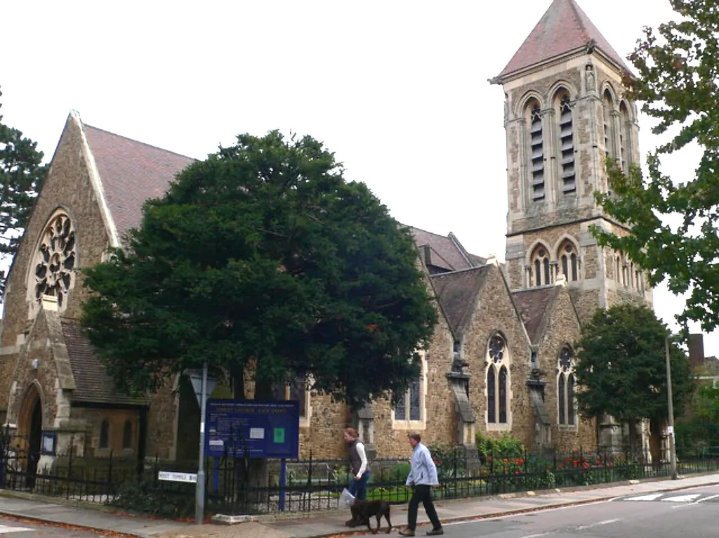 Church seen from the south west
