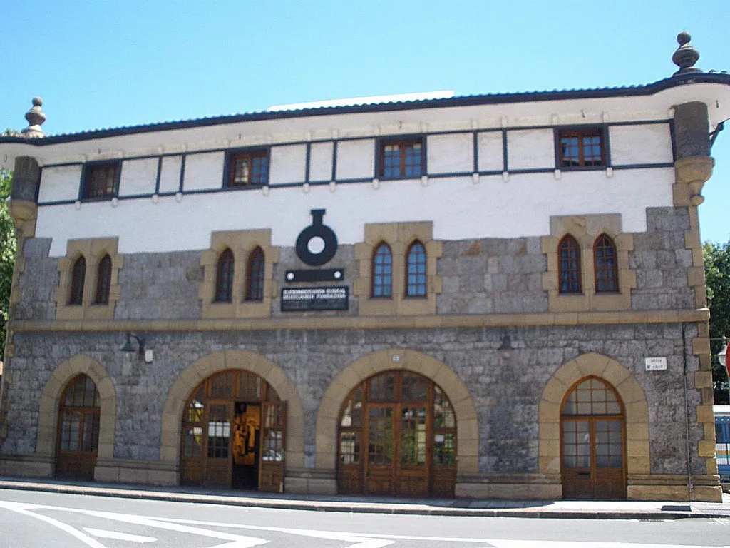 Museo Vasco del Ferrocarril, en la antigua estación de tren de Azpeitia (Gipuzkoa)