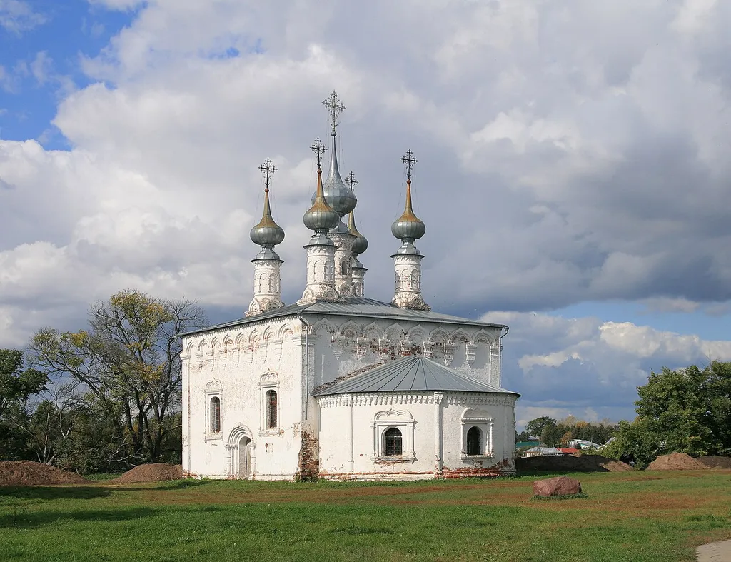 Church of the Entry of the Lord into Jerusalem, Suzdal, 1702-1707