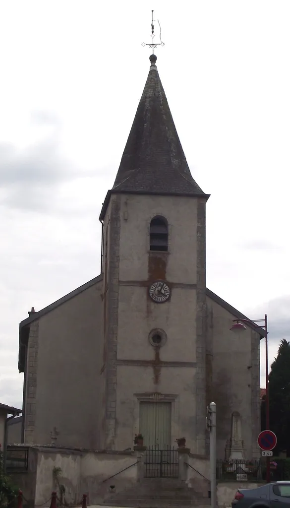 église de la commune de Crézilles