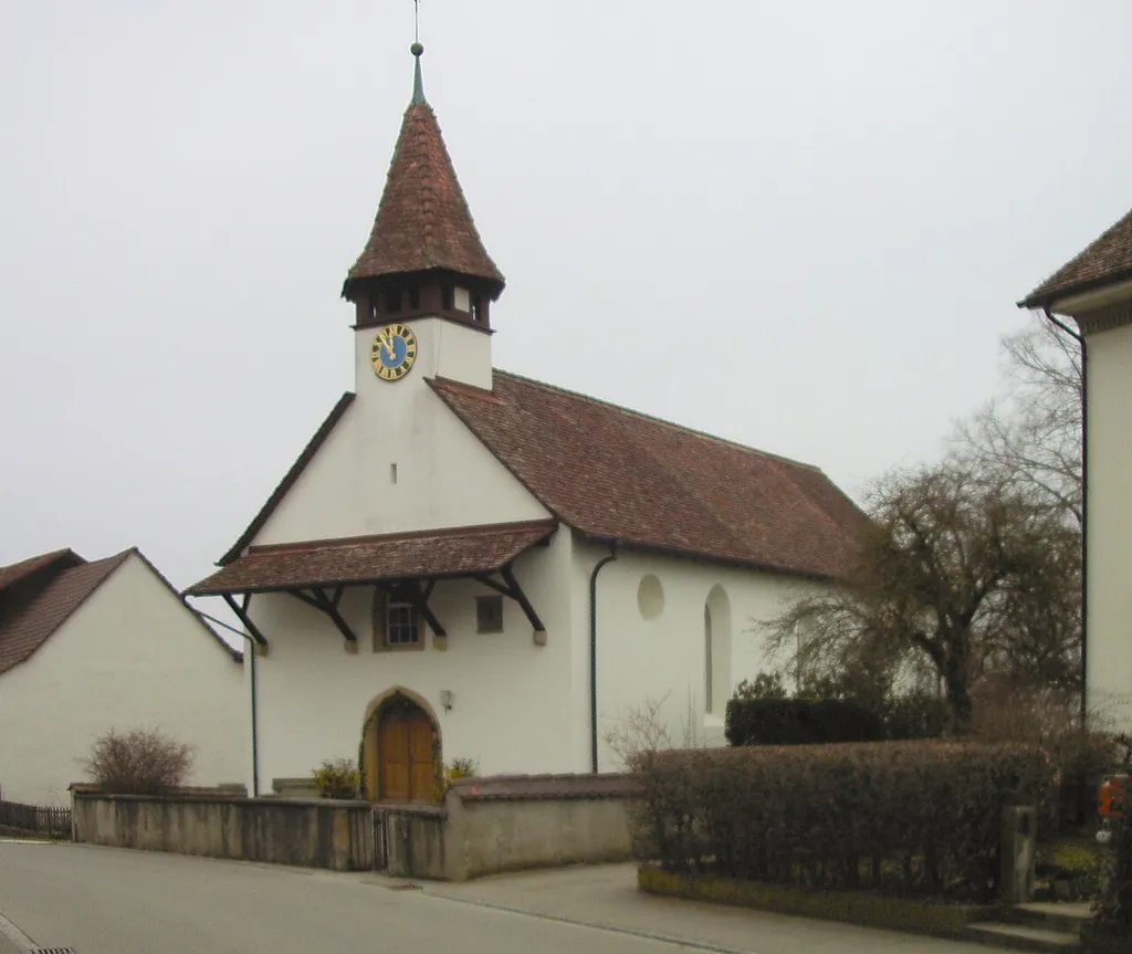 reformierte Kirche in Opfertshofen, Kanton Schaffhausen, Schweiz