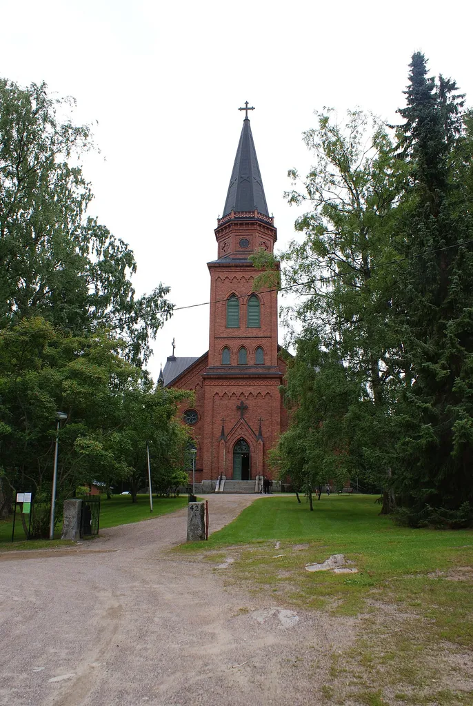 Kyrkan i Asikkalan.
