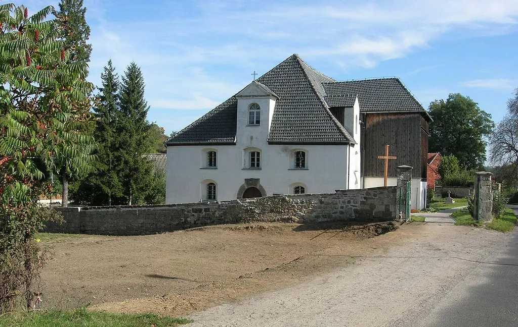Saint Anthony of Padua church in Jerzmanice-Zdrój, west side view