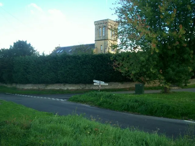 Former parish church of St John, Aston Magna, Gloucestershire, seen from the northwest. It has been deconsecrated and converted into a private house.