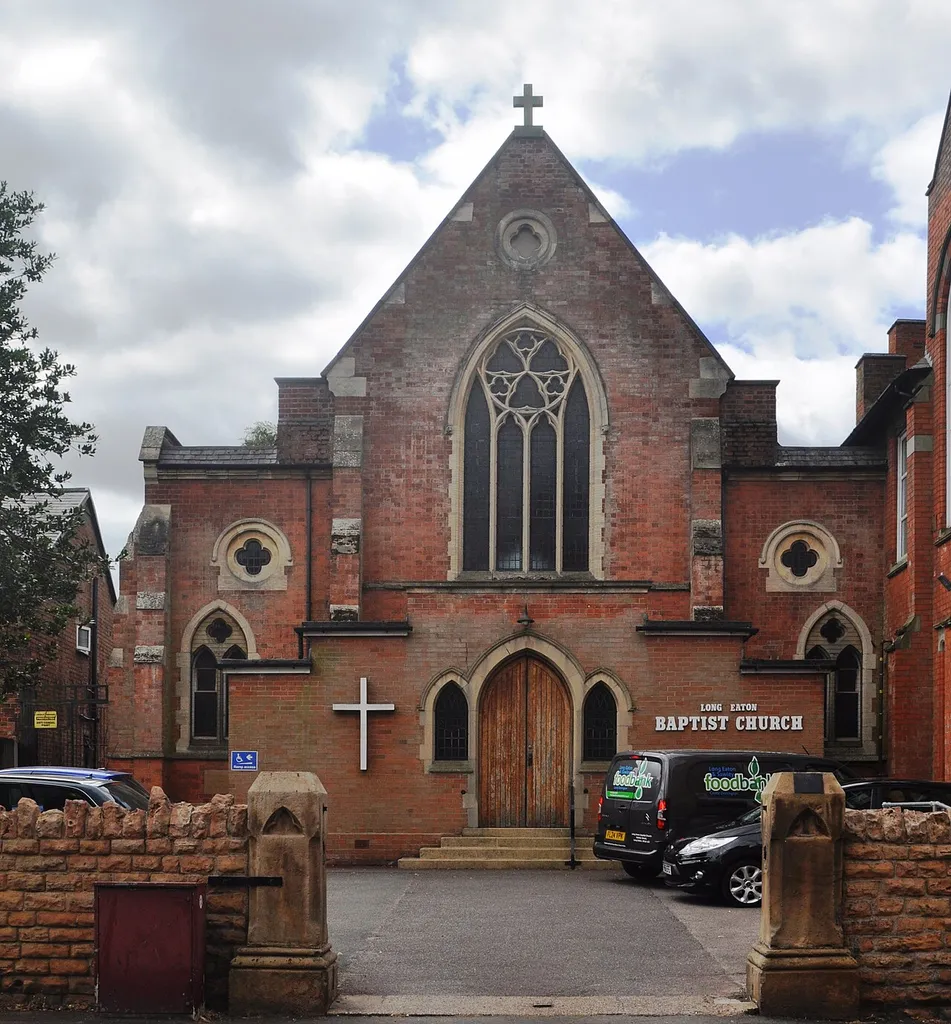 Long Eaton Baptist Church, Station Street, Long Eaton, Borough of Erewash, Derbyshire, England.