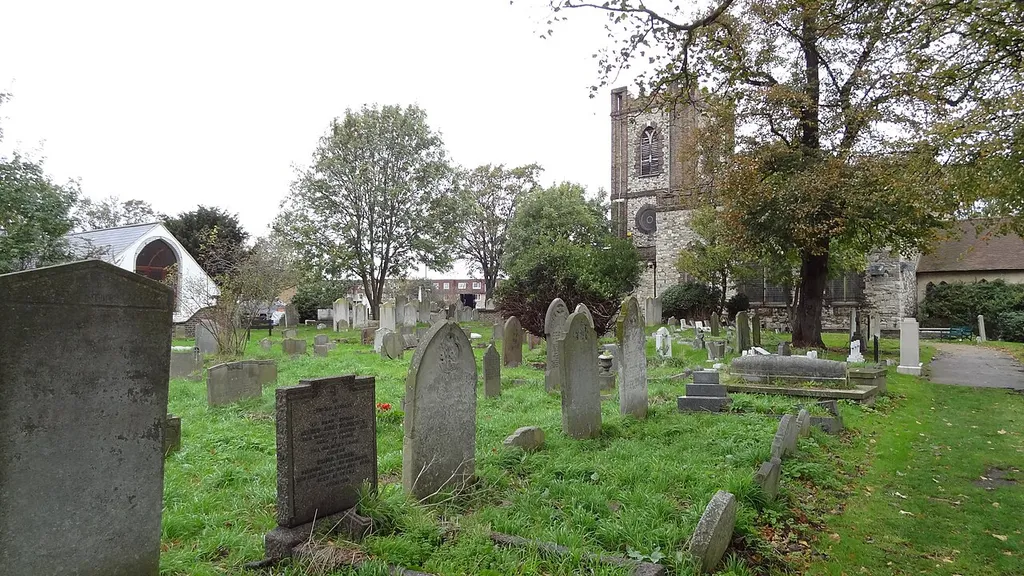 Dagenham Village Churchyard, a Local Nature Reserve in Dagenham, London