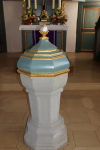 Baptismal font of St. Georg (Bergen)