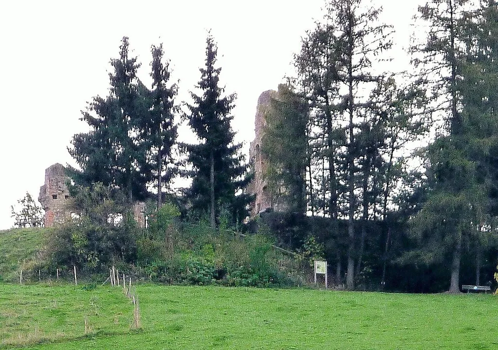 Die Burgruine Haibach