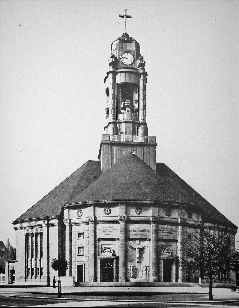 Alte Zionskirche in Dresden, Hohe Str. 24, jetzt Lapidarium der Stadt