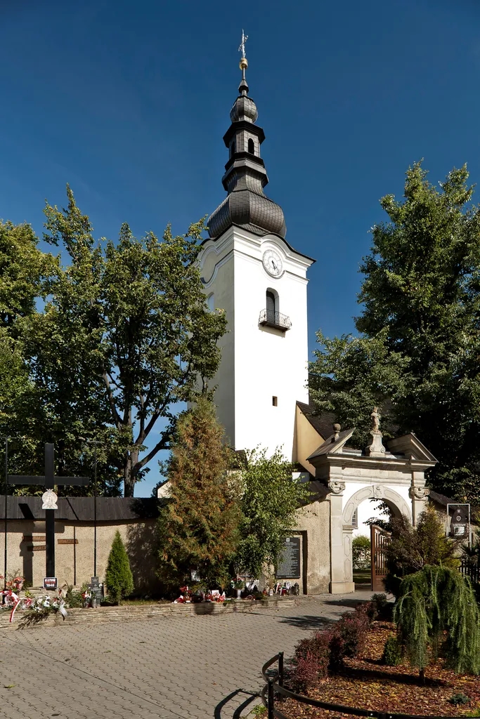 Kościół par. p.w. św. Katarzyny, Nowy Targ - wieża kościelna