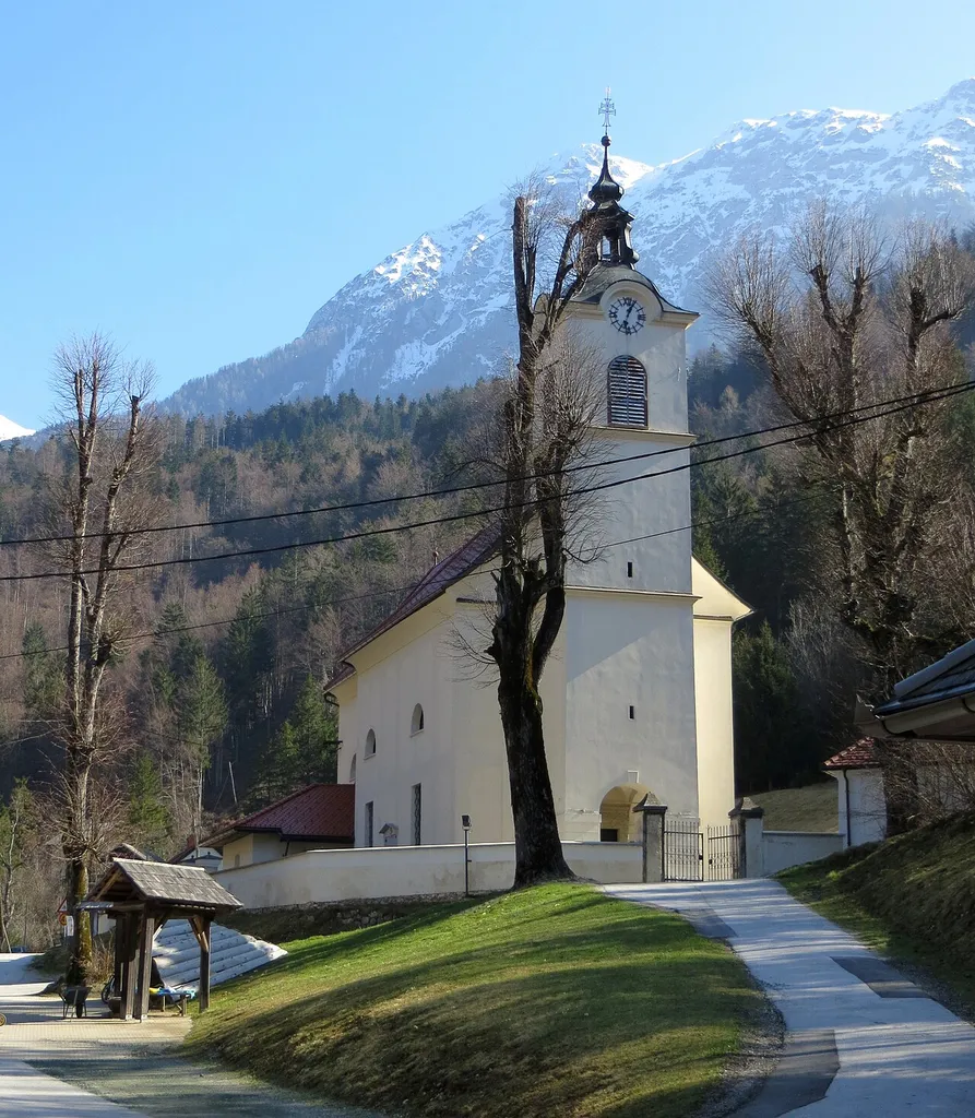 Immaculate Conception Church in Kokra, Municipality of Preddvor, Slovenia