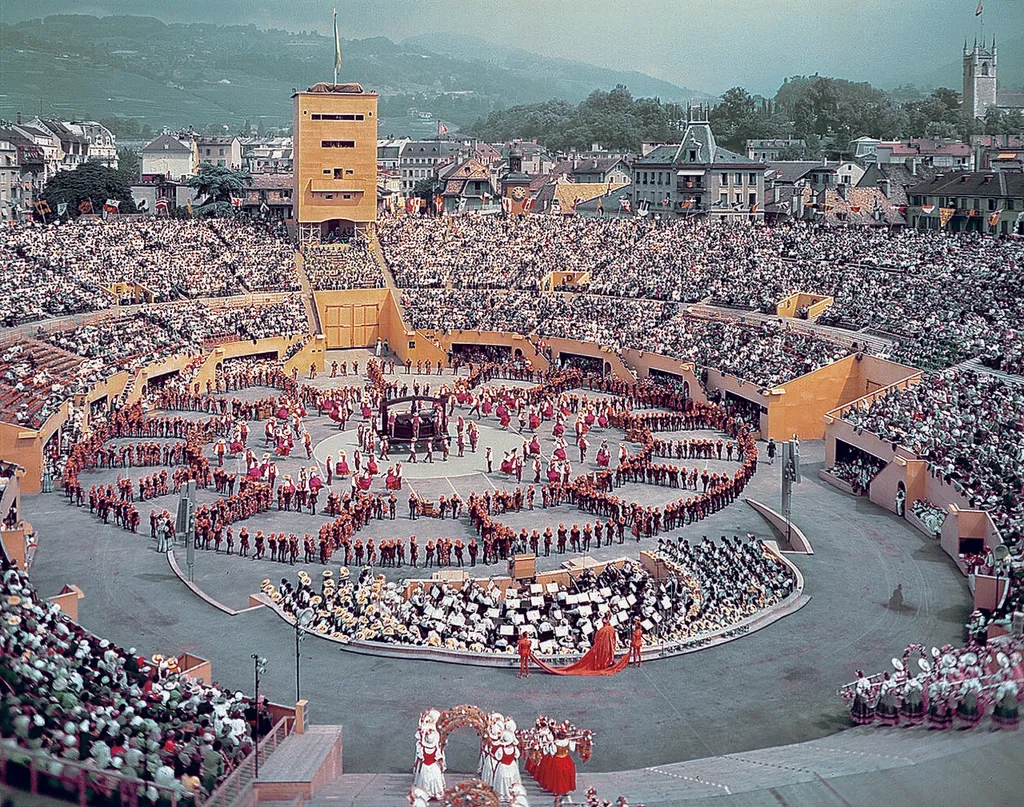 Fête des vignerons Vevey 1955: Arène