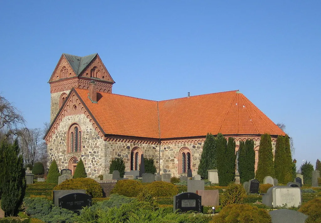 Torrlösa kyrka in Skåne, Sweden